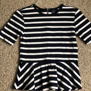 Gap peplum top